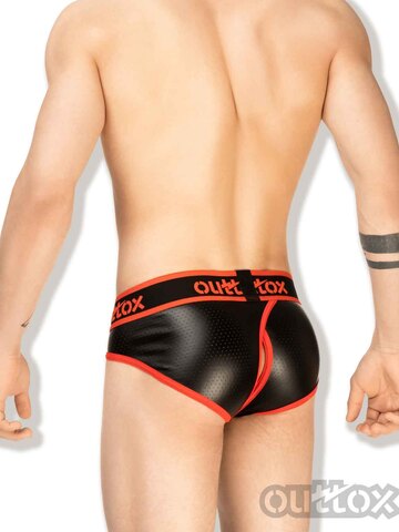 Outtox Maskulo wrapped rear-briefs red