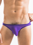 N2N Sheer Bikini purple